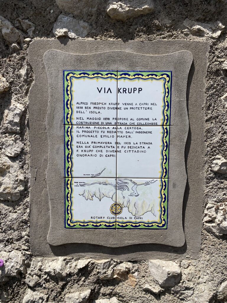 Via Krupp - Capri - Campania