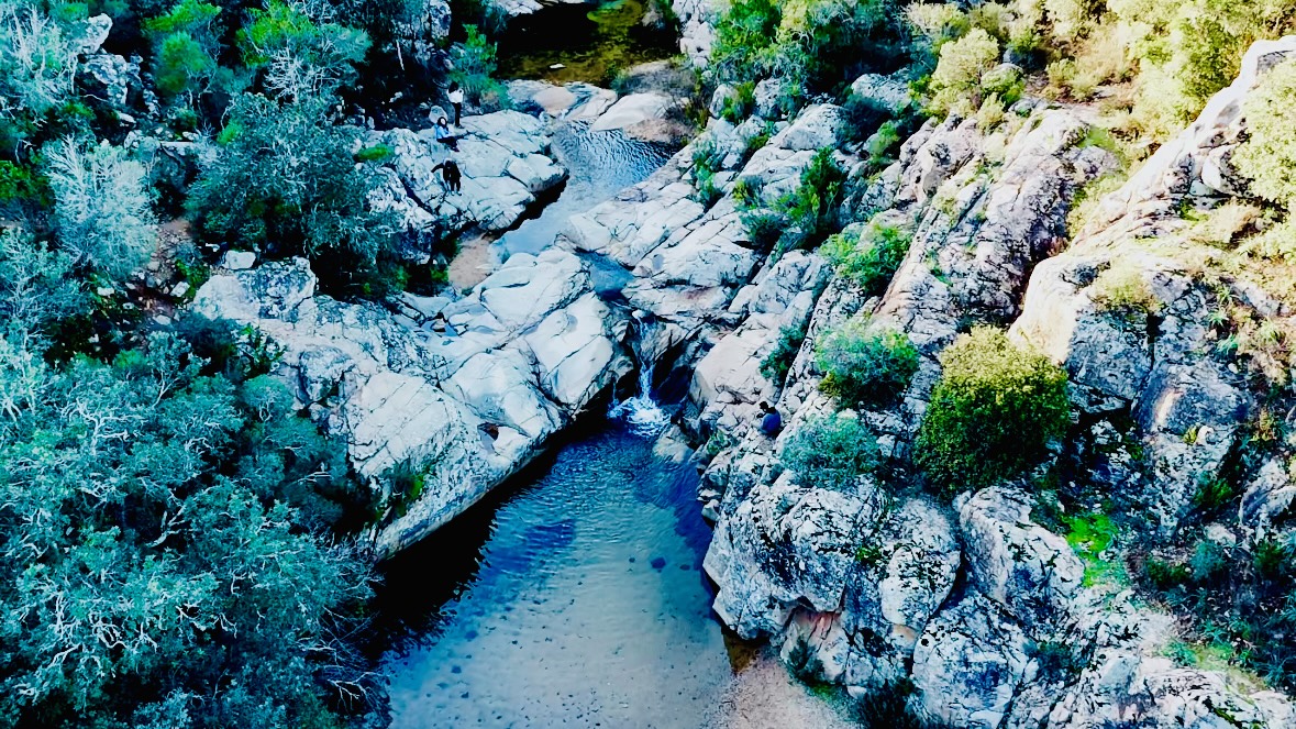 Cascate Is Fanebas: Experience in Sardinia